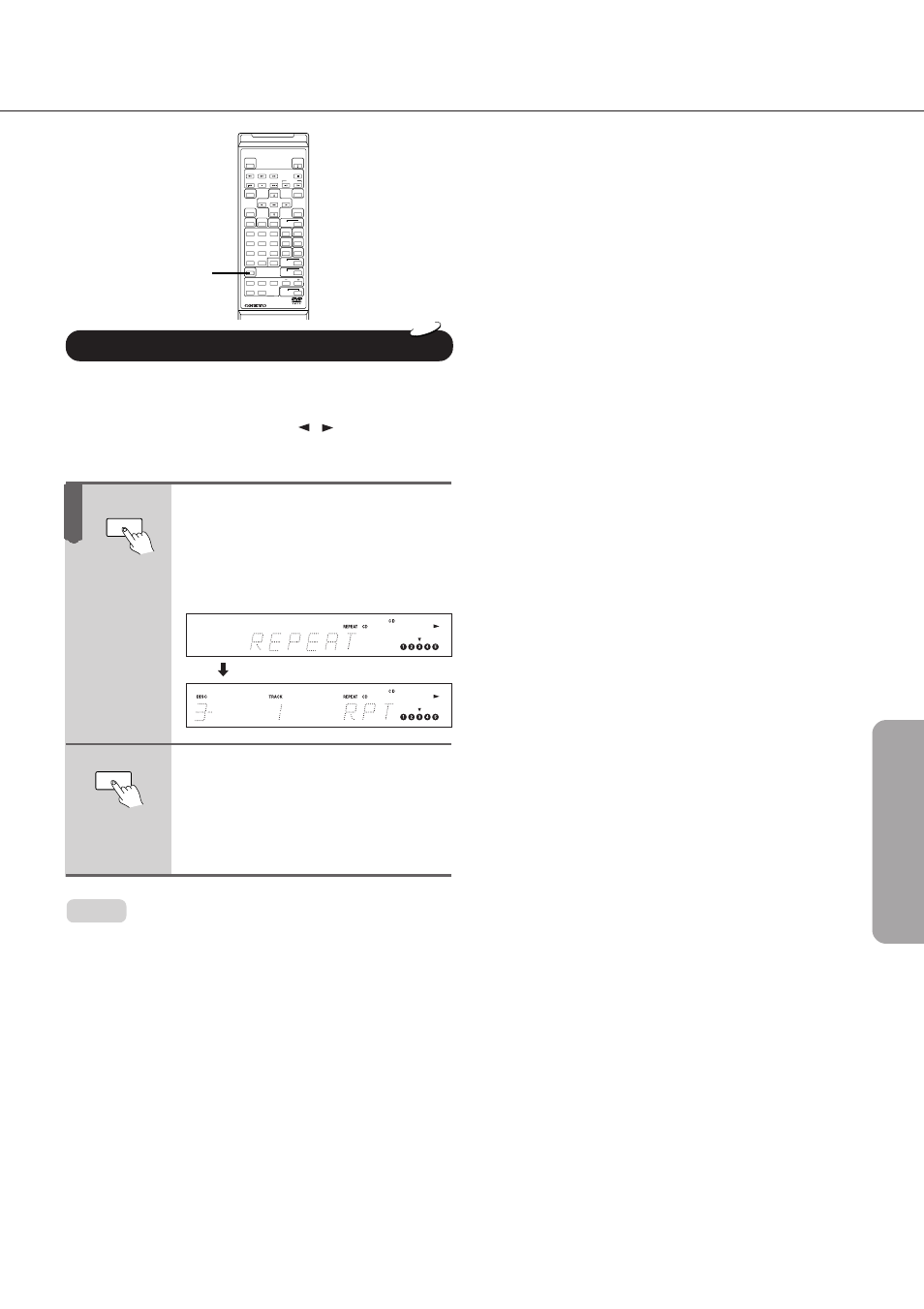 Using the dvd changer as cd player | Onkyo DV-C501 User Manual | Page 25 / 44