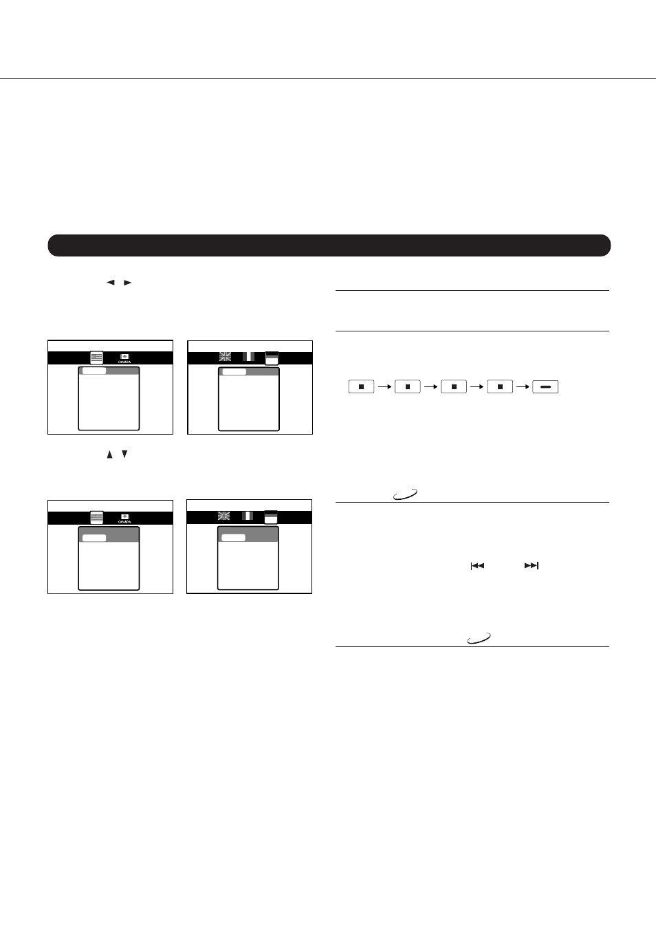 Advanced settings (continued), Operation settings (continued), Changing the parental lock level | Changing the 4-digit code, Title stop, Pbc (playback control) | Onkyo DV-C501 User Manual | Page 38 / 44