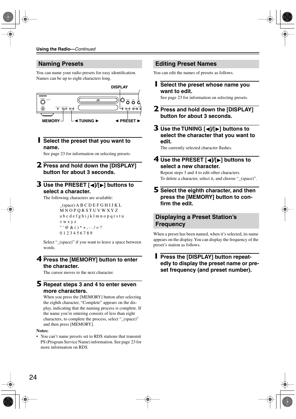Onkyo CR-L5 User Manual | Page 24 / 32