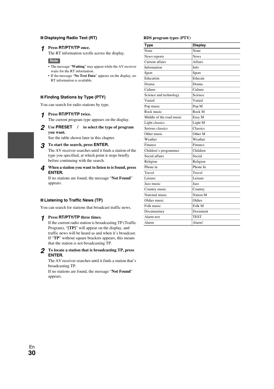 Onkyo TX-NR709 User Manual | Page 30 / 96