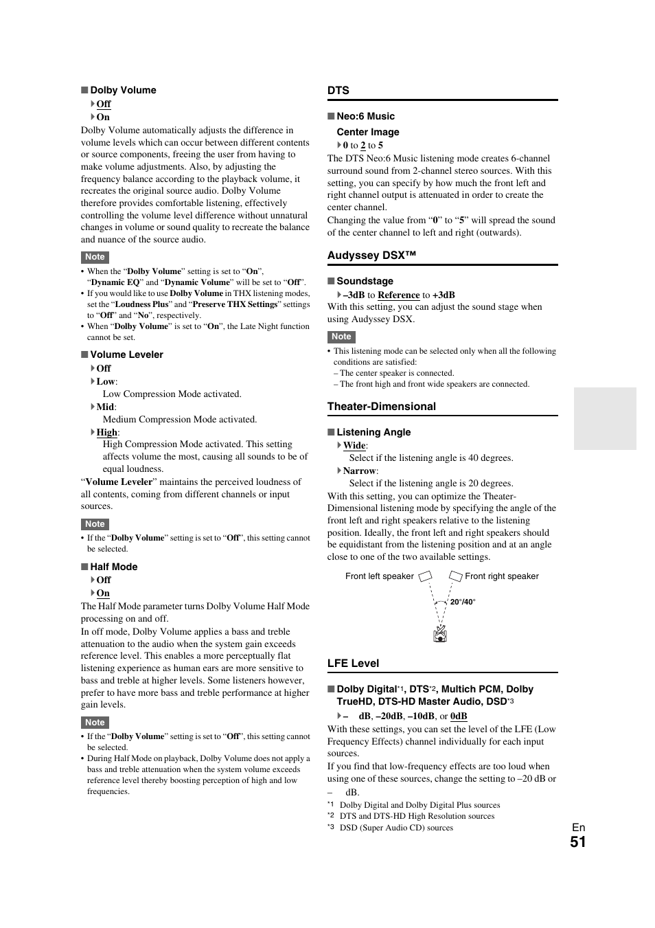 Onkyo TX-NR709 User Manual | Page 51 / 96