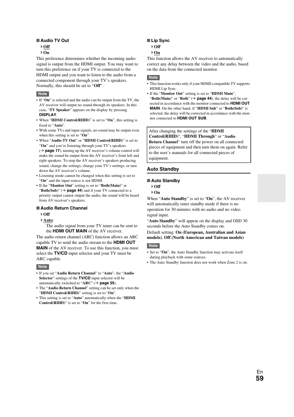 Onkyo TX-NR709 User Manual | Page 59 / 96