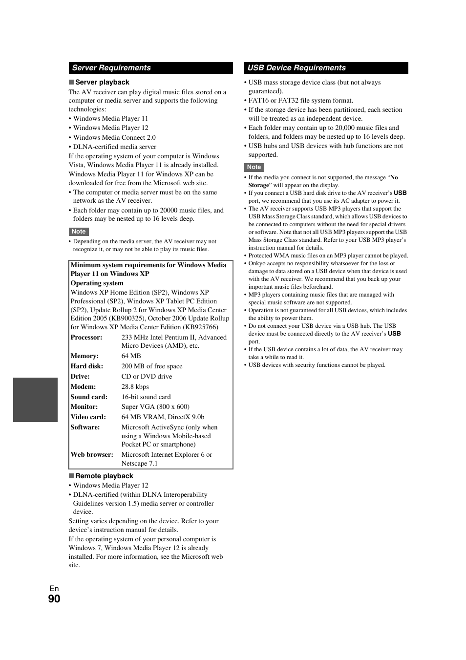Onkyo TX-NR709 User Manual | Page 90 / 96