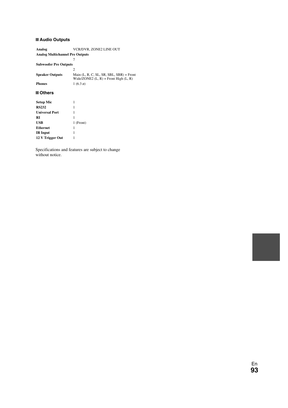 Onkyo TX-NR709 User Manual | Page 93 / 96