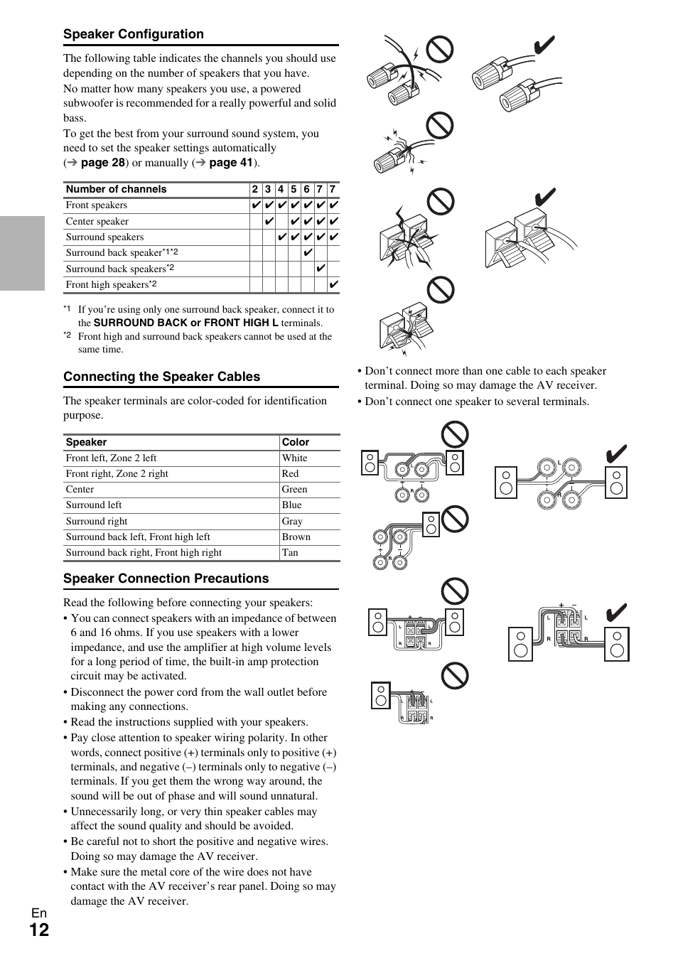 Onkyo Network A/V Receiver HT-R690 User Manual | Page 12 / 84