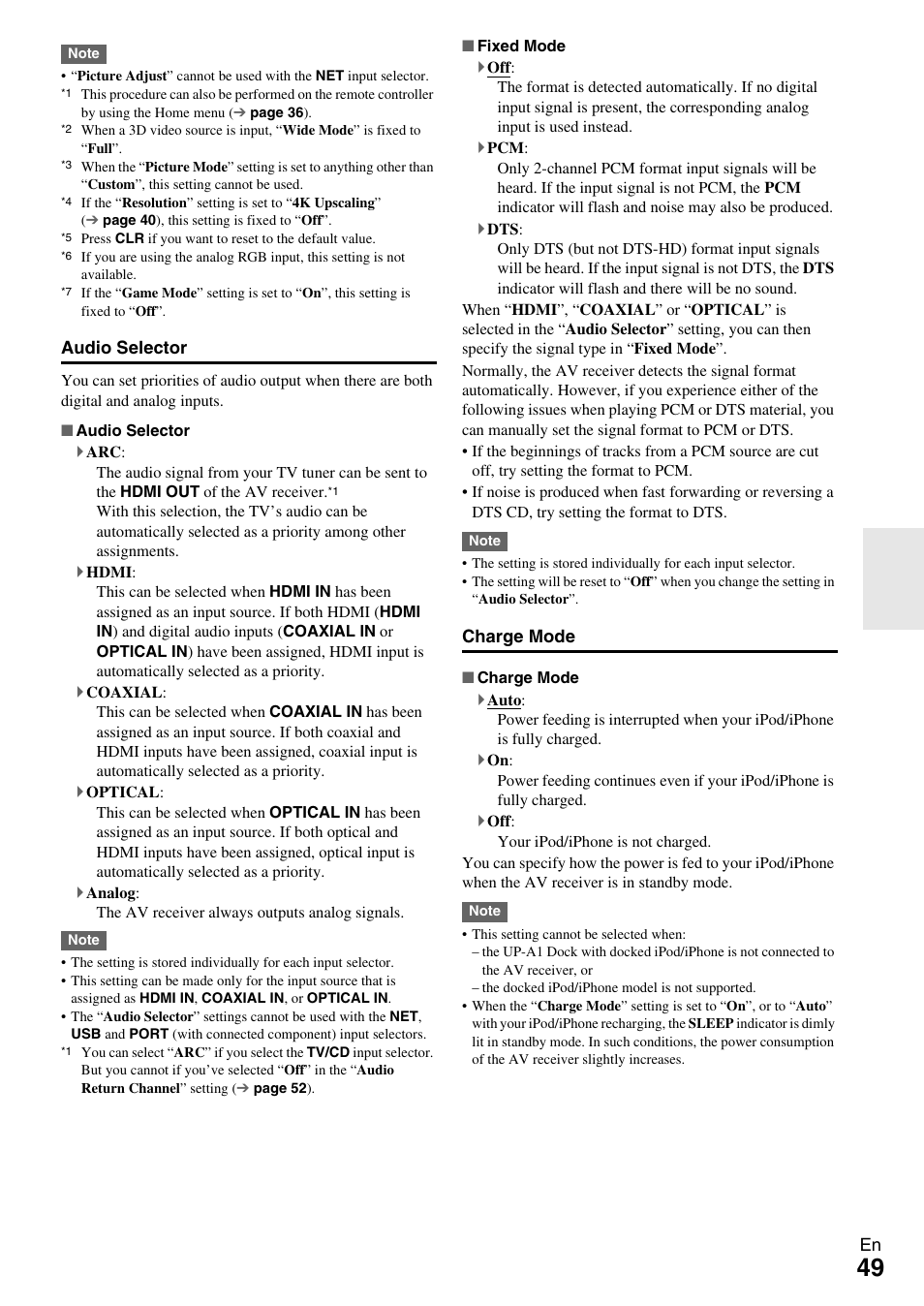 Onkyo Network A/V Receiver HT-R690 User Manual | Page 49 / 84