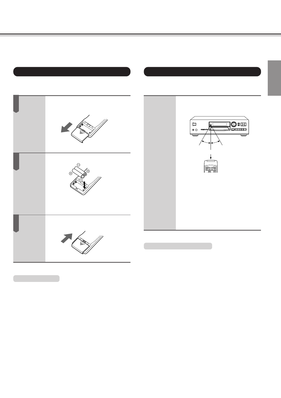 Preparing the remote control, Operating with the remote control | Onkyo DV-S501 User Manual | Page 11 / 44