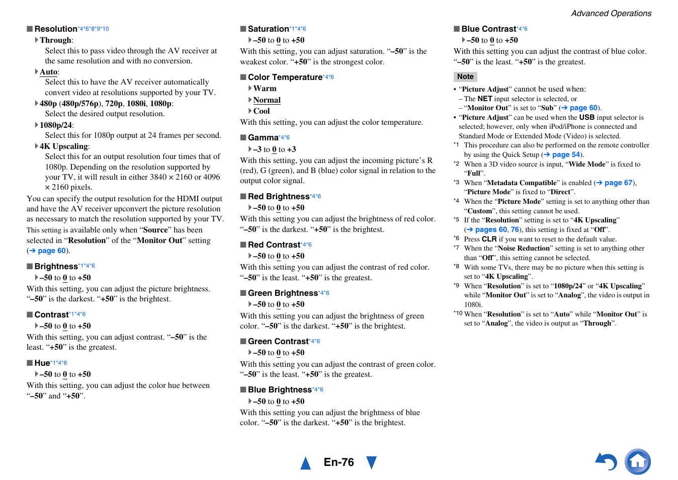 Mosquito nr, En-76 | Onkyo Network A/V Receiver TX-NR1010 User Manual | Page 76 / 164