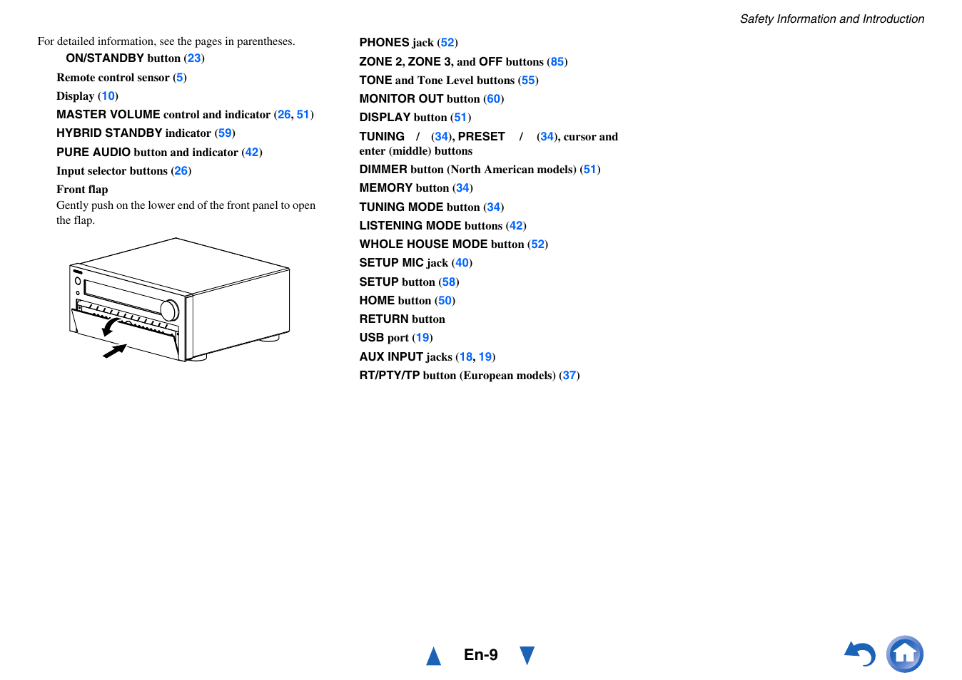 En-9 | Onkyo Network A/V Receiver TX-NR1010 User Manual | Page 9 / 164