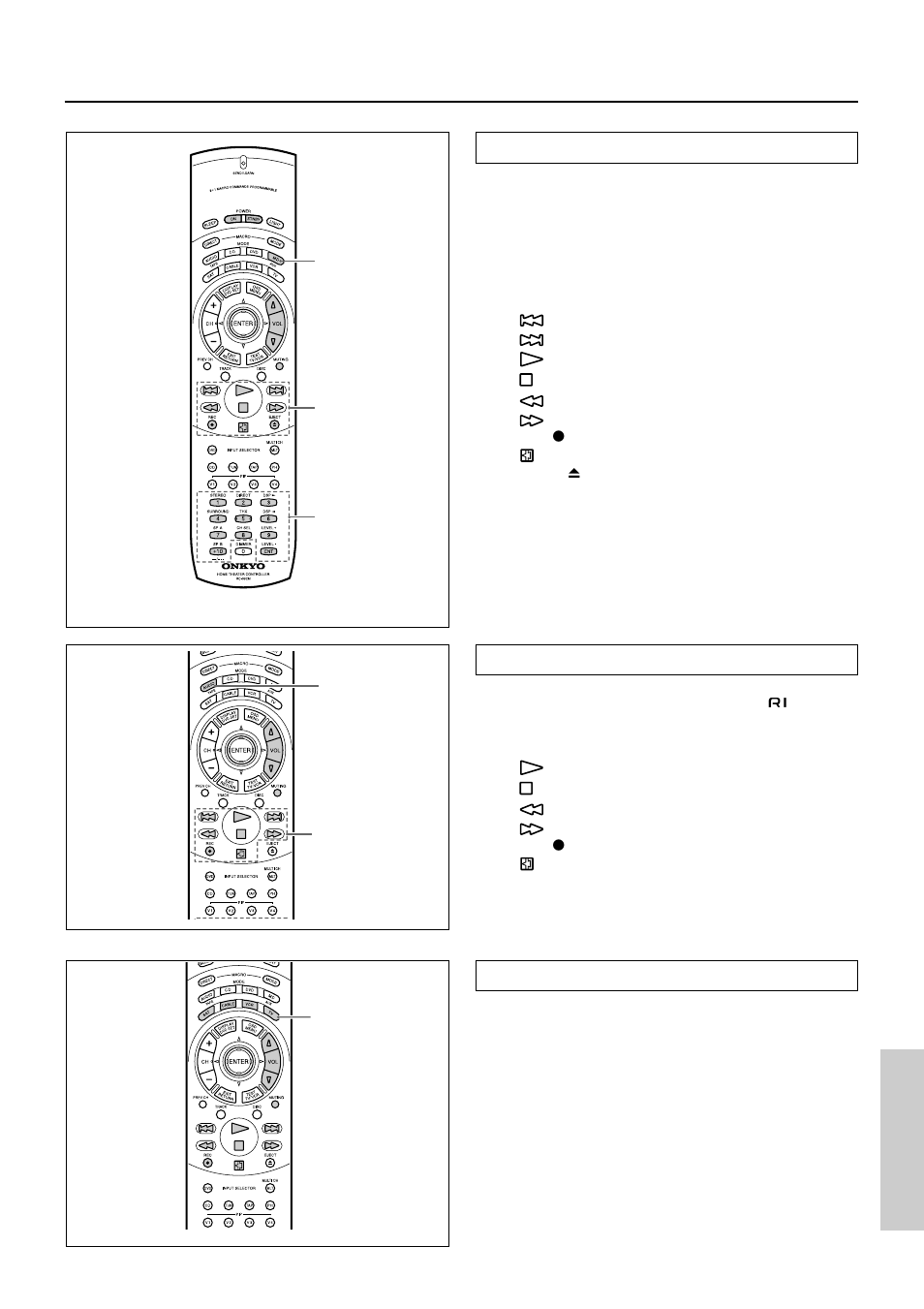 51 using the remote controller | Onkyo TX-DS777 User Manual | Page 51 / 64