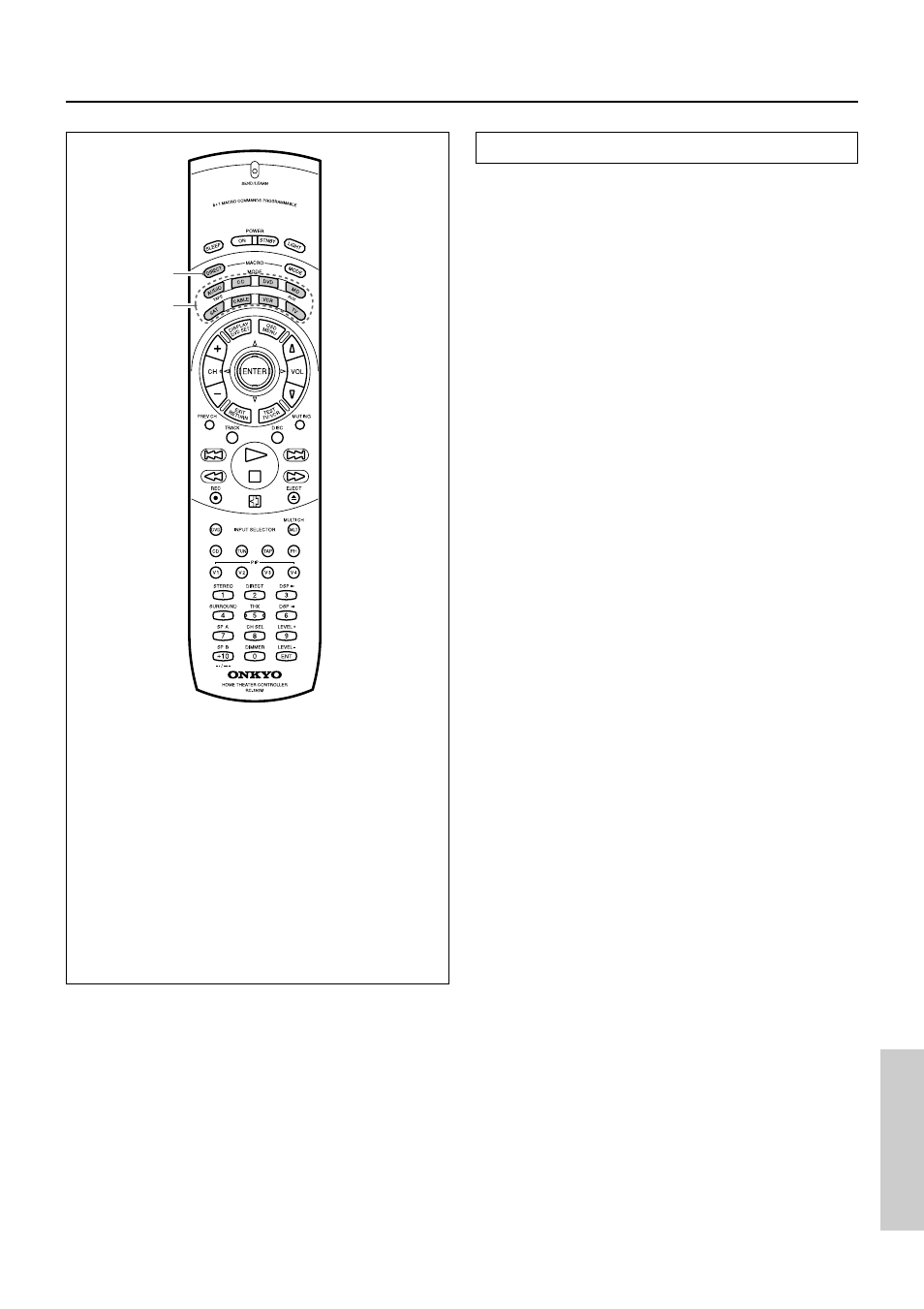 55 using a macro function | Onkyo TX-DS777 User Manual | Page 55 / 64