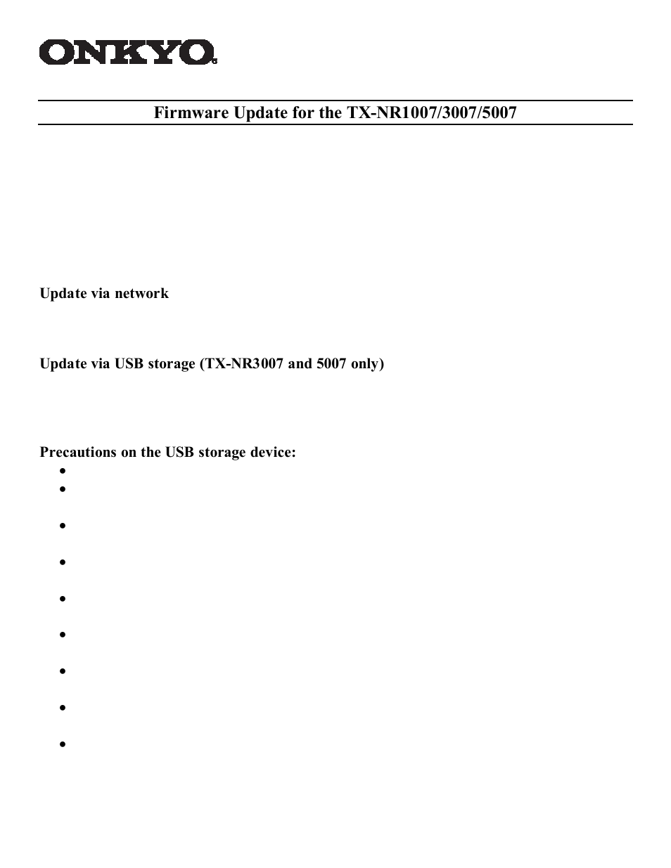 Onkyo TXNR3007 User Manual | Page 3 / 7