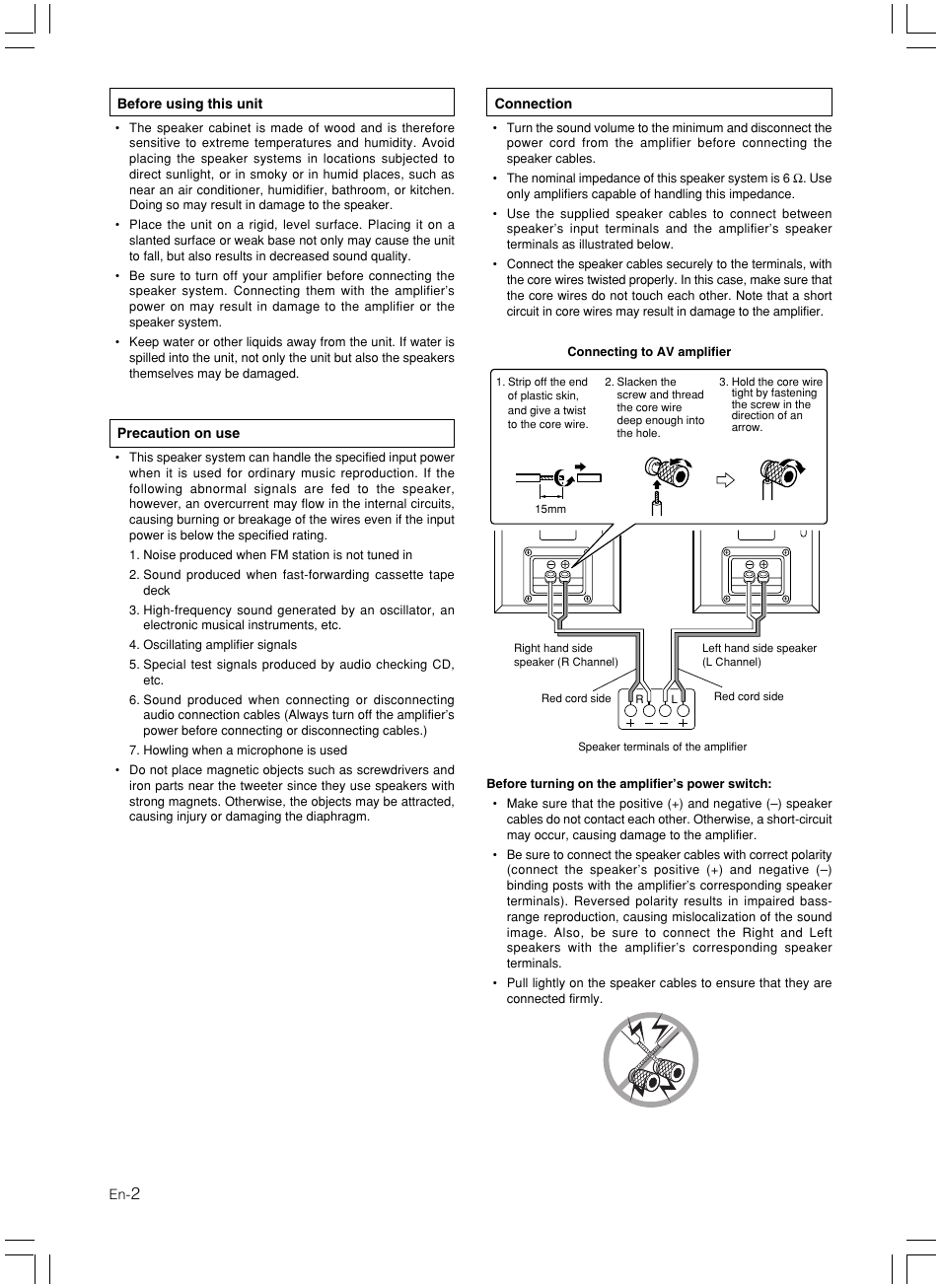 Onkyo D-407M User Manual | Page 2 / 8