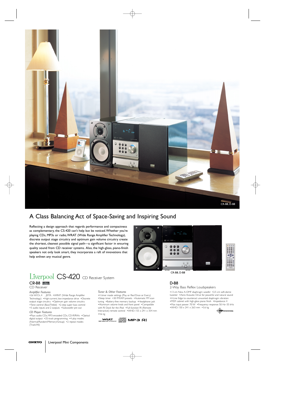 Cs-420 | Onkyo DX-7555 User Manual | Page 6 / 8
