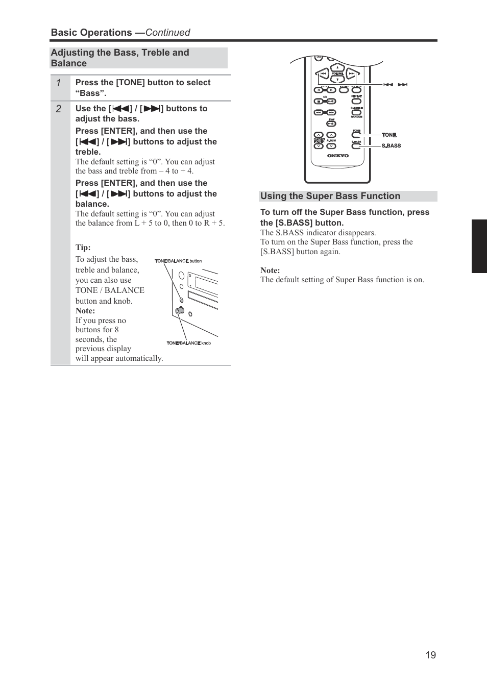 Onkyo CR-445 User Manual | Page 19 / 44