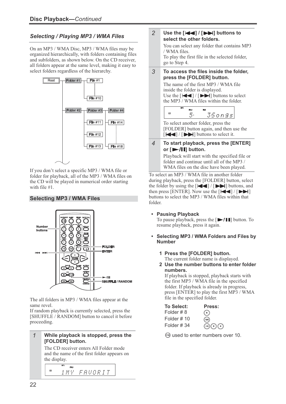 Onkyo CR-445 User Manual | Page 22 / 44
