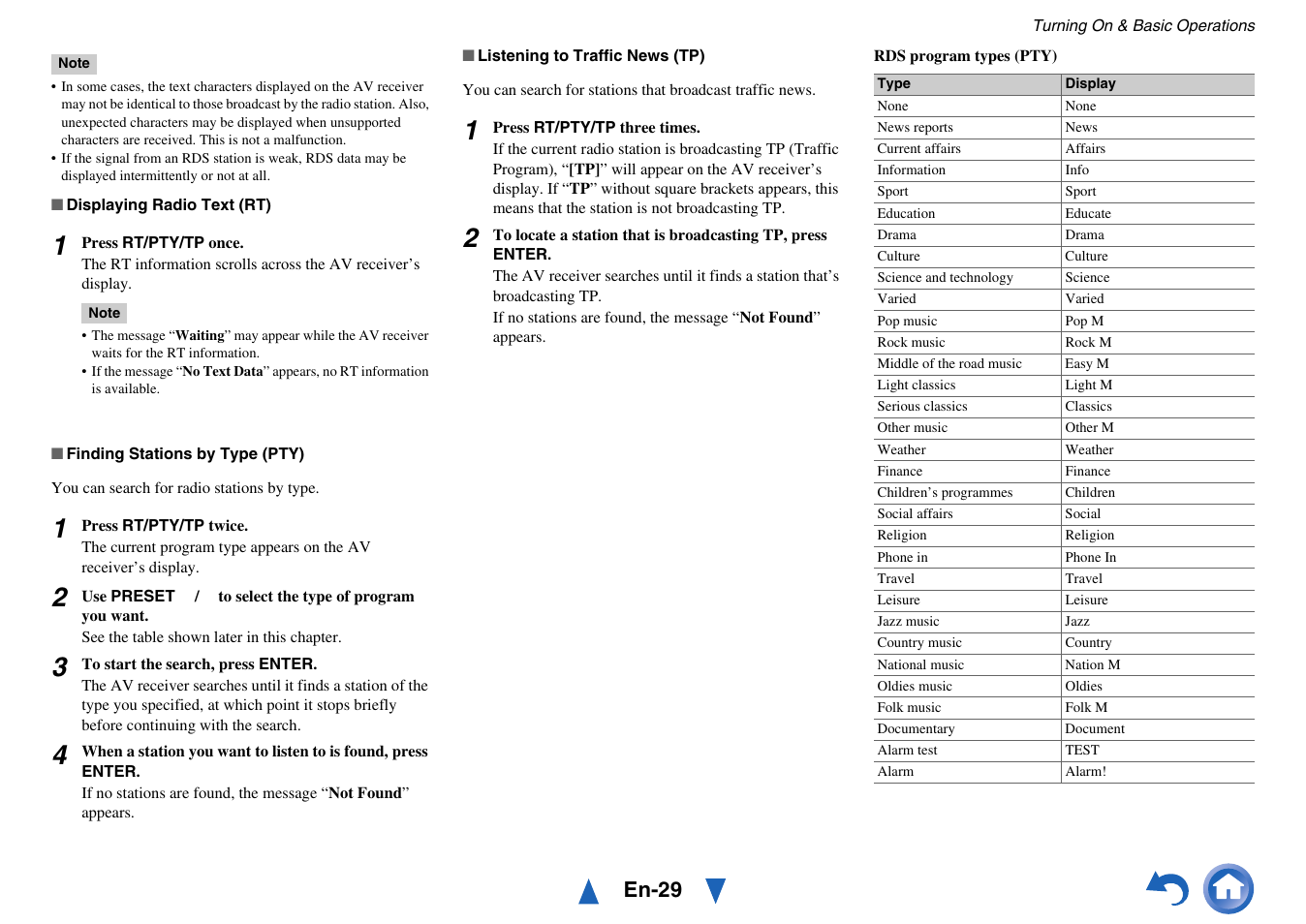 Formation, En-29 | Onkyo TX-NR414 User Manual | Page 29 / 128