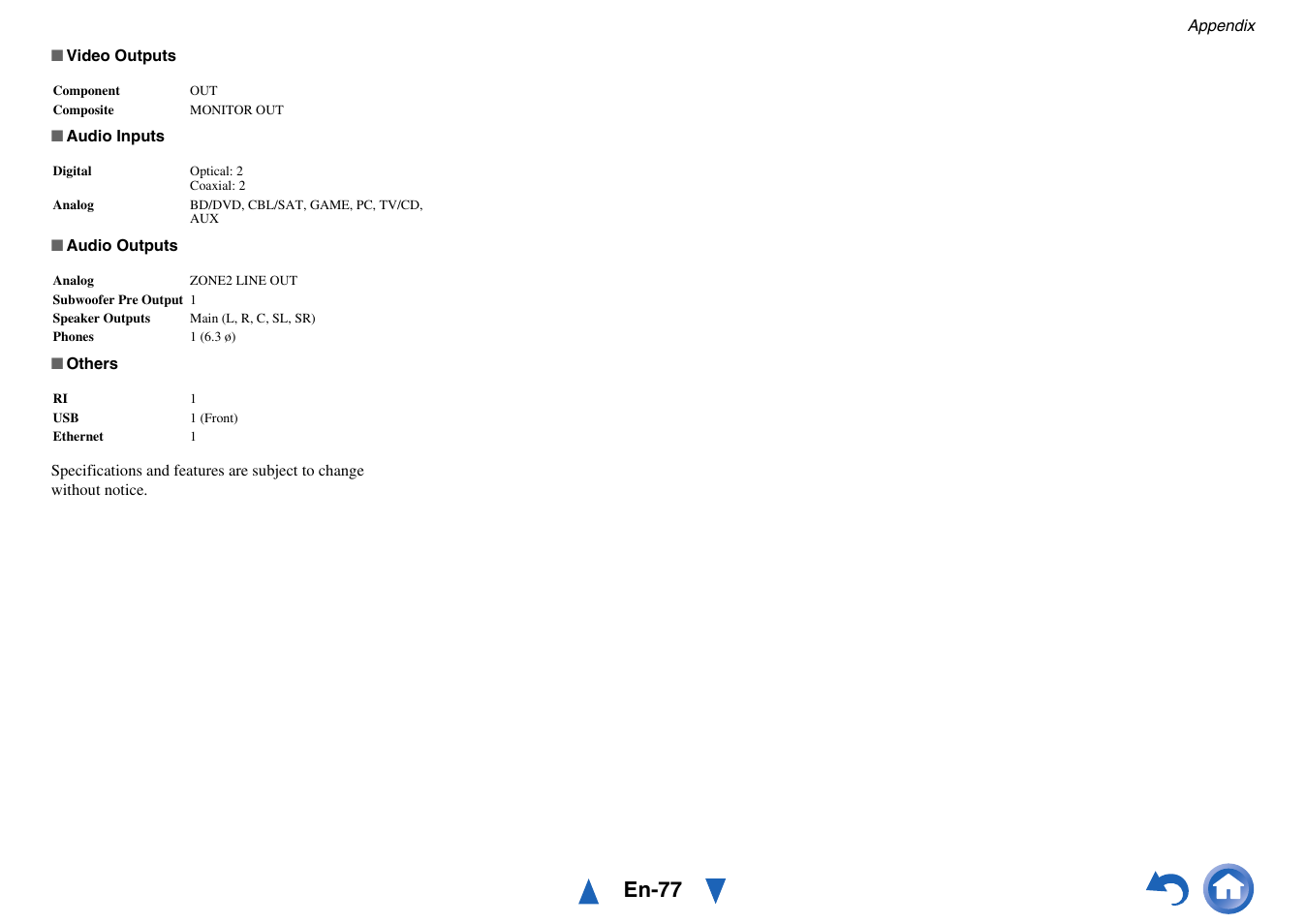 En-77 | Onkyo TX-NR414 User Manual | Page 77 / 128