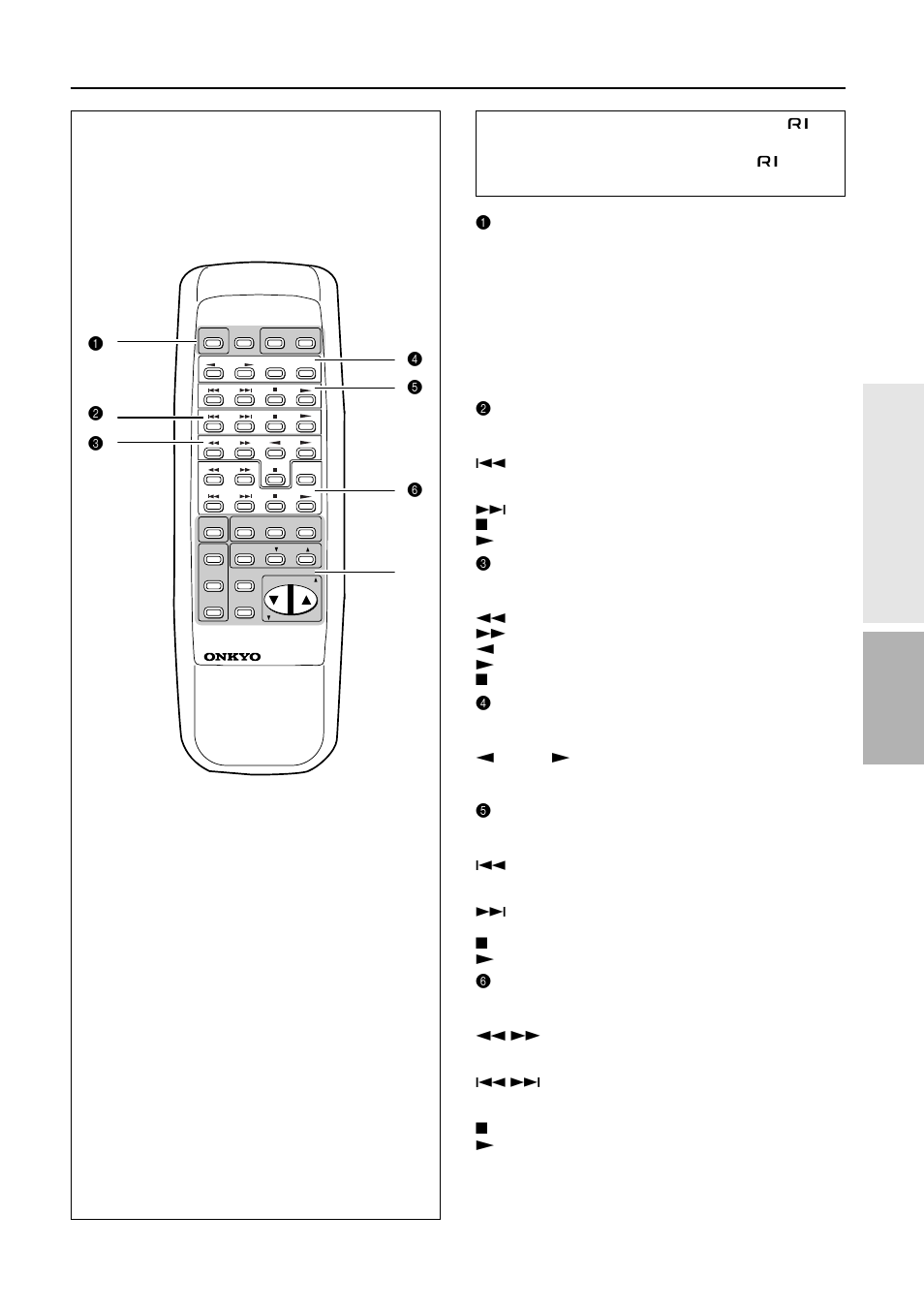 Using the remote controller | Onkyo ED-205 User Manual | Page 11 / 20