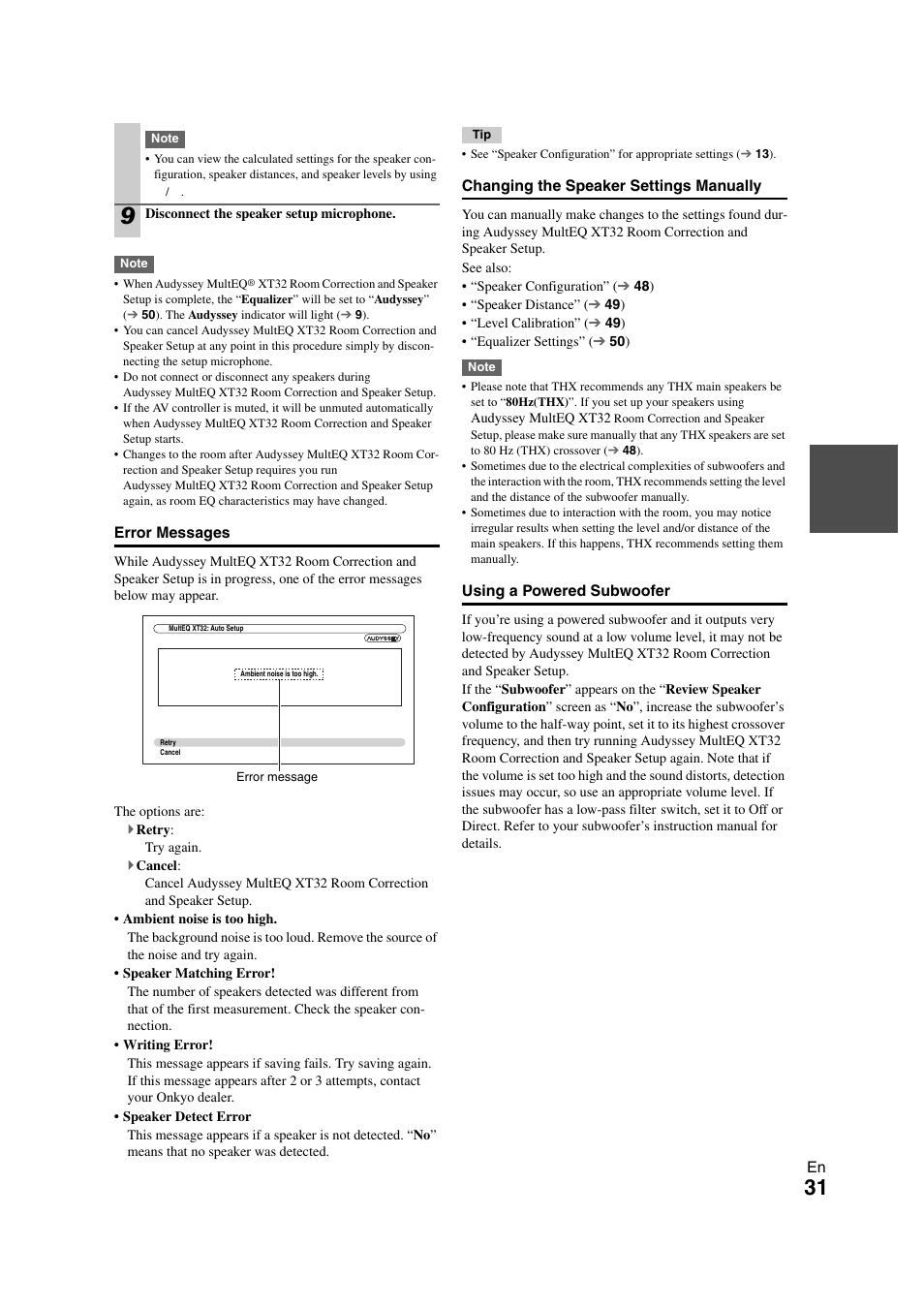 Onkyo PR-SC5508 User Manual | Page 31 / 108