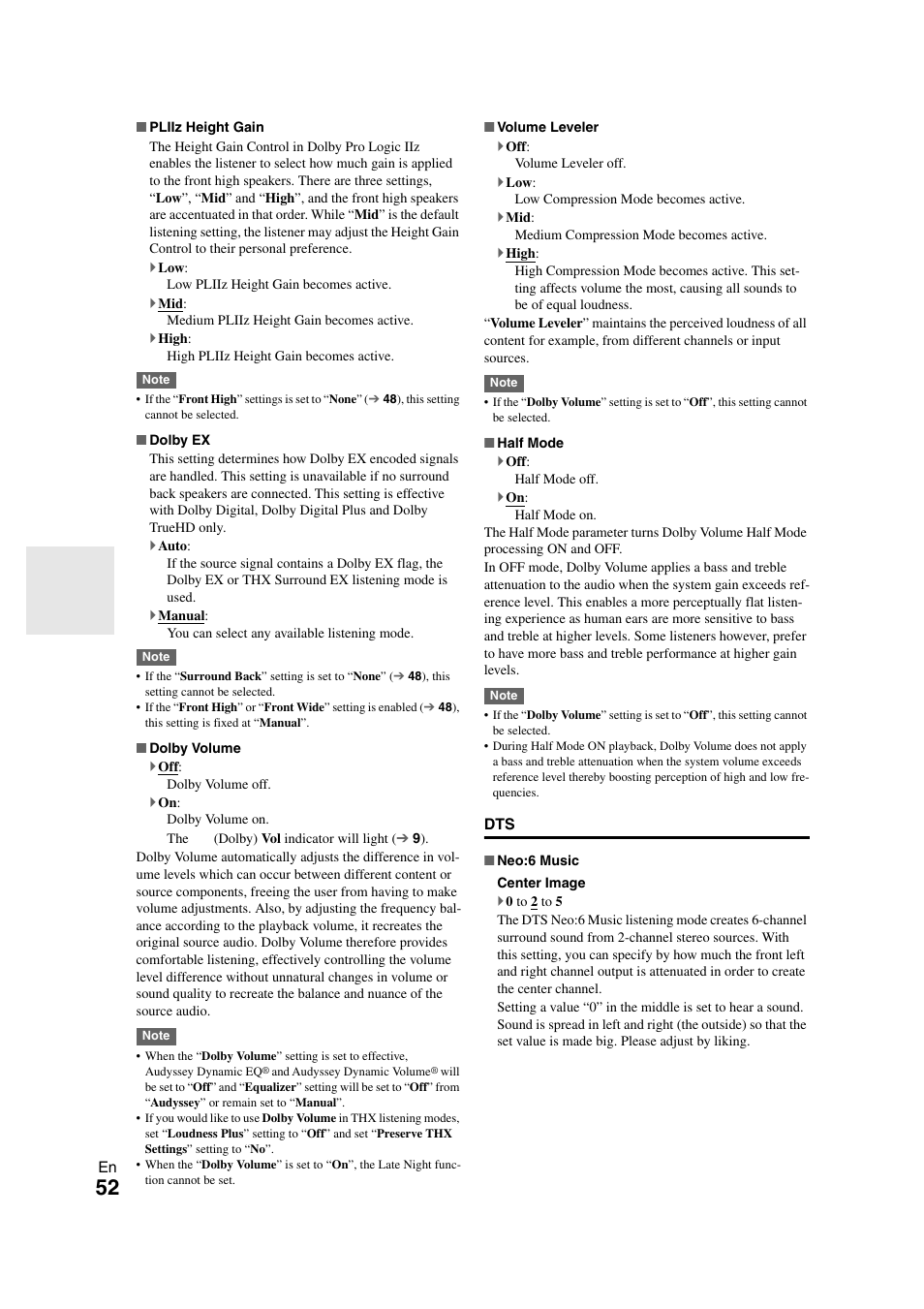 Onkyo PR-SC5508 User Manual | Page 52 / 108