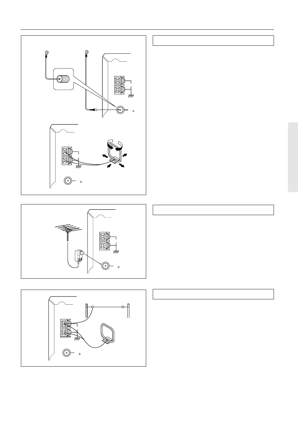 Making antenna connections | Onkyo TX-DS484 User Manual | Page 13 / 32