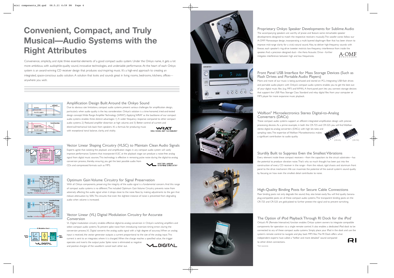 Onkyo CS-525 User Manual | Page 2 / 4
