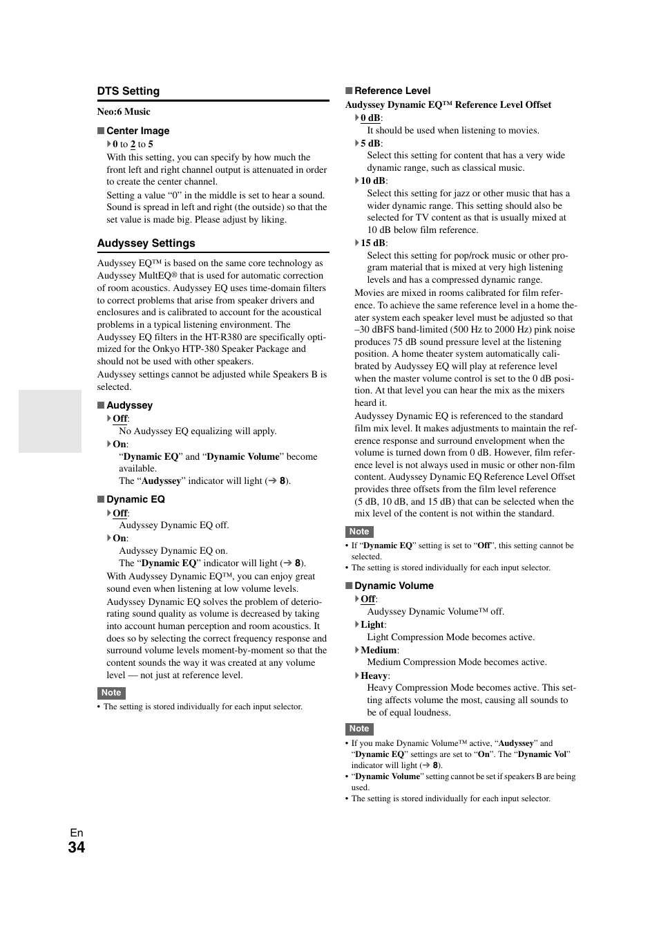 Onkyo HT-S3300 User Manual | Page 34 / 56