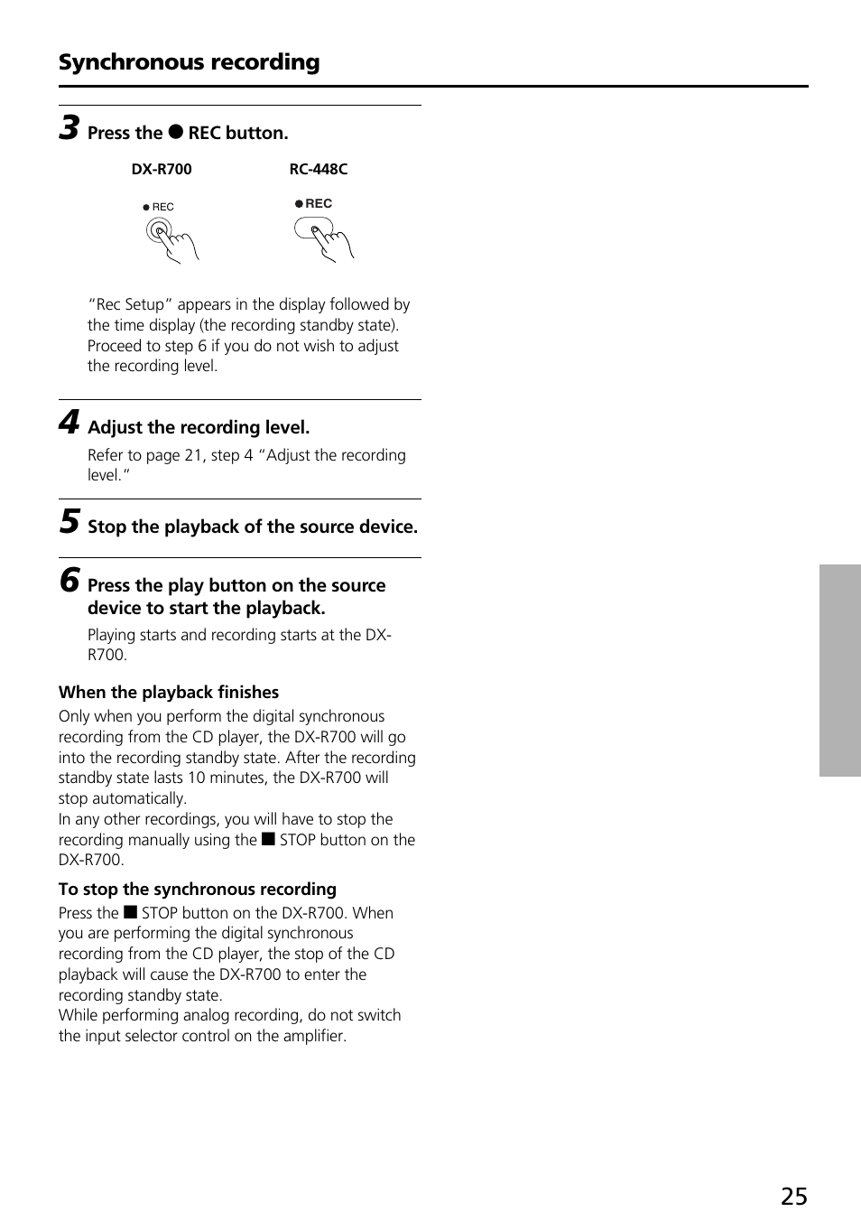Onkyo DX-R700 User Manual | Page 25 / 48