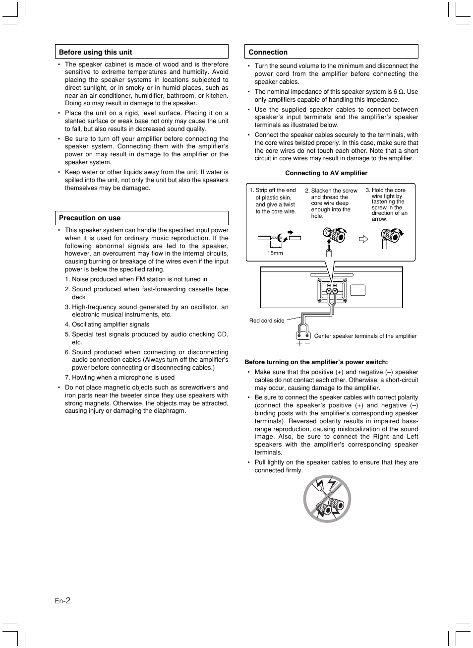 Onkyo D-407C User Manual | Page 2 / 8