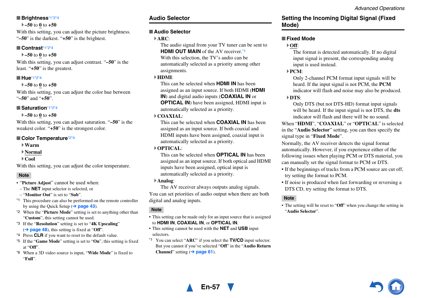 Duction, En-57 | Onkyo AV RECEIVER HT-RC460 User Manual | Page 57 / 140