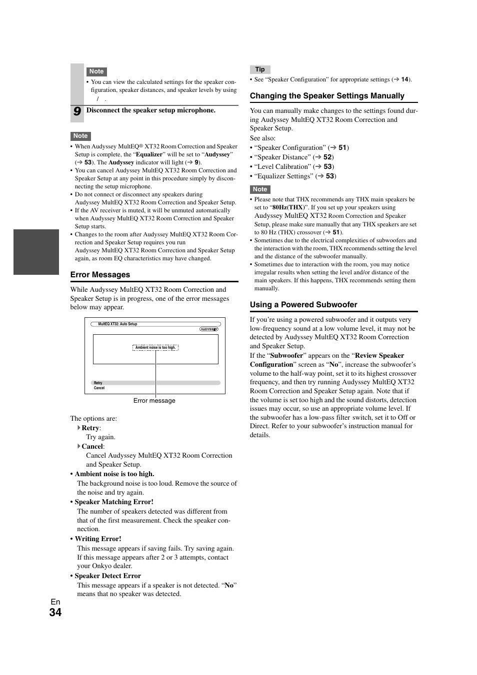 Onkyo TX-NR3008 User Manual | Page 34 / 116