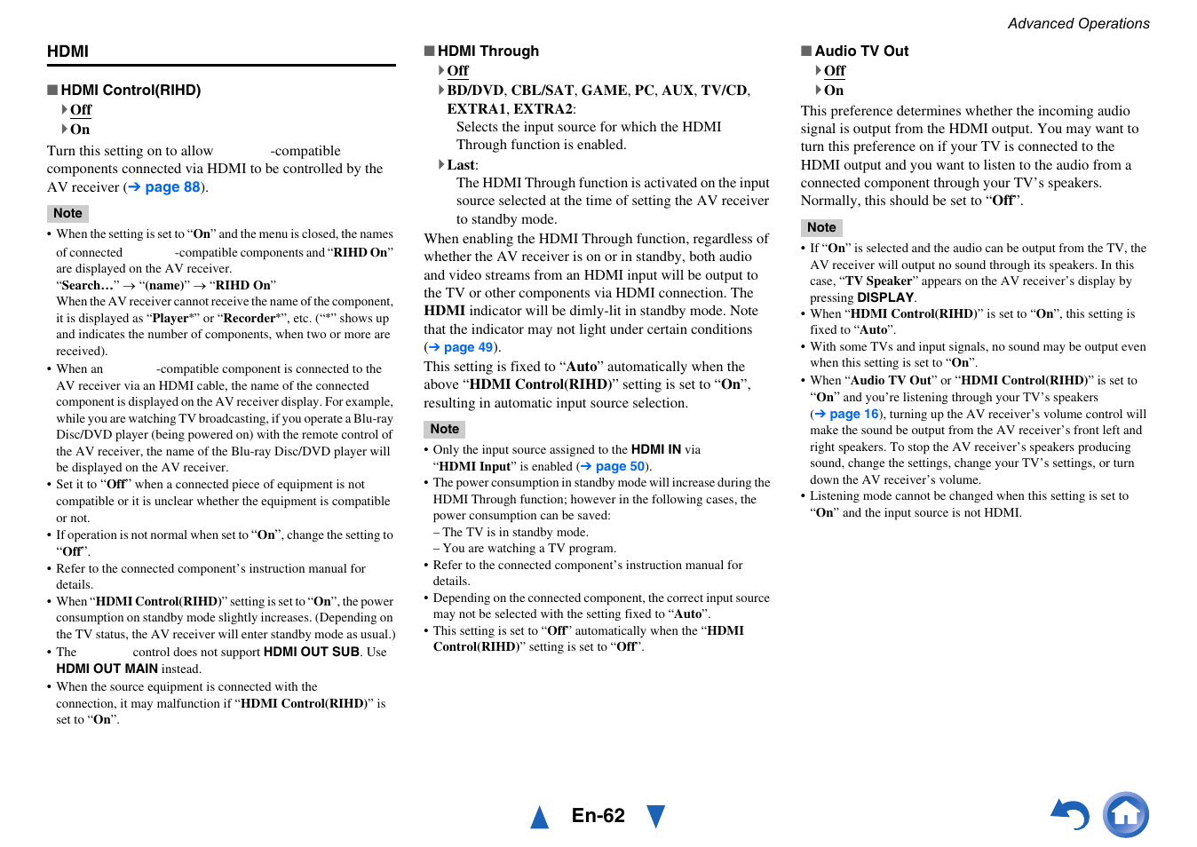 En-62 | Onkyo TX-NR515 User Manual | Page 62 / 140