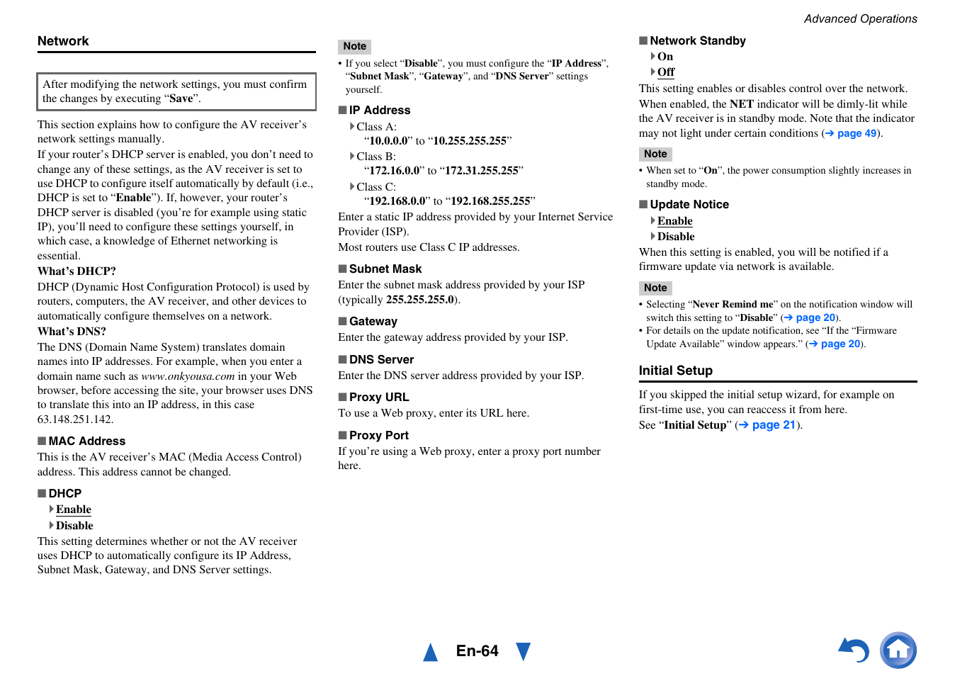 En-64 | Onkyo TX-NR515 User Manual | Page 64 / 140