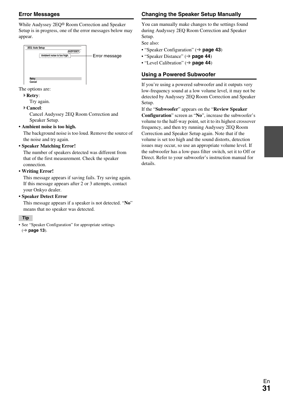 Onkyo 7.2-Channel Network Audio/Video Receiver HT-RC360 User Manual | Page 31 / 84