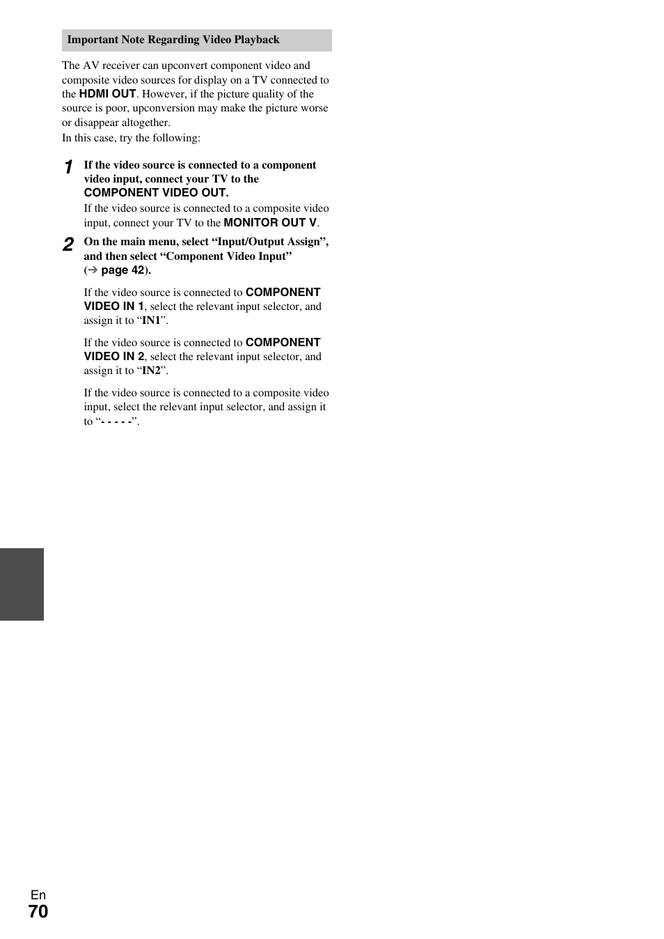 Onkyo 7.2-Channel Network Audio/Video Receiver HT-RC360 User Manual | Page 70 / 84
