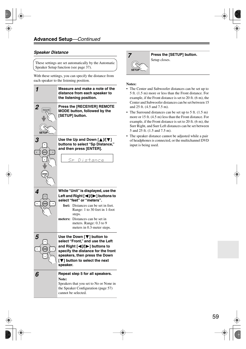 Onkyo HT-SP904 User Manual | Page 59 / 72