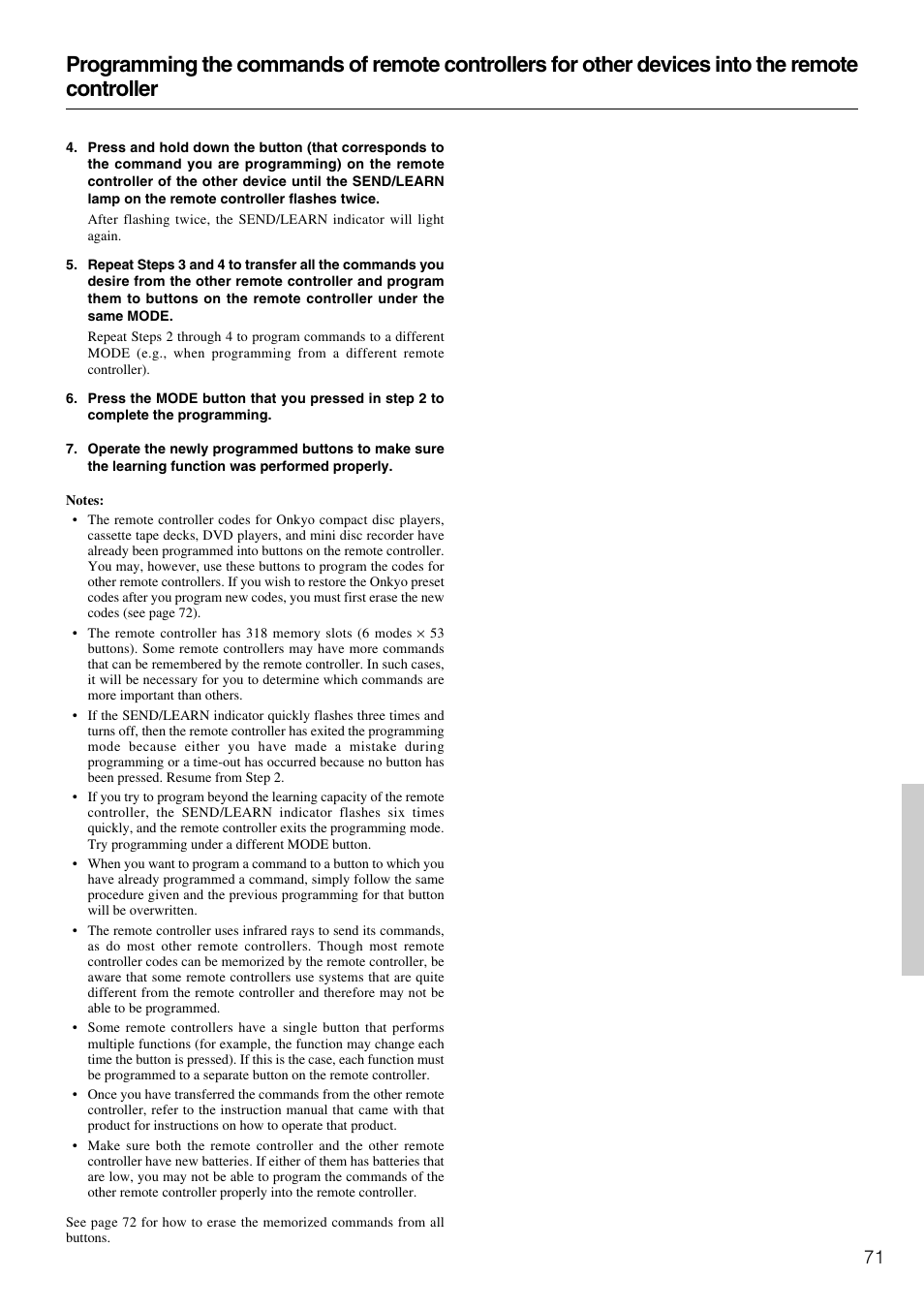 Onkyo TX-SR600 User Manual | Page 71 / 80