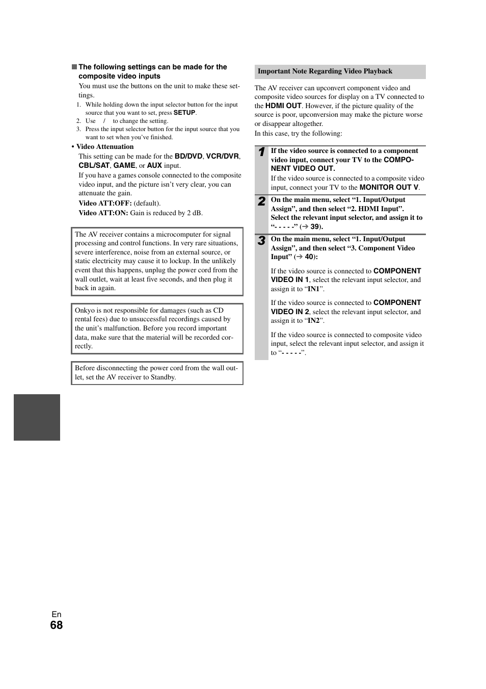 Onkyo HT-S7300 User Manual | Page 68 / 76