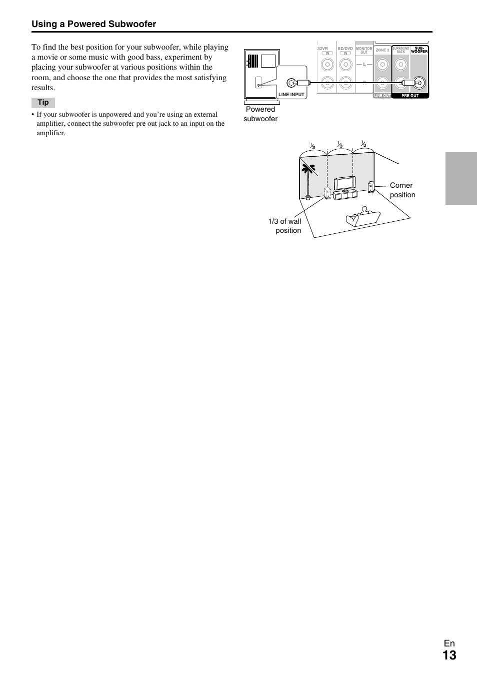 Onkyo AV Receiver TX-NR509 User Manual | Page 13 / 76