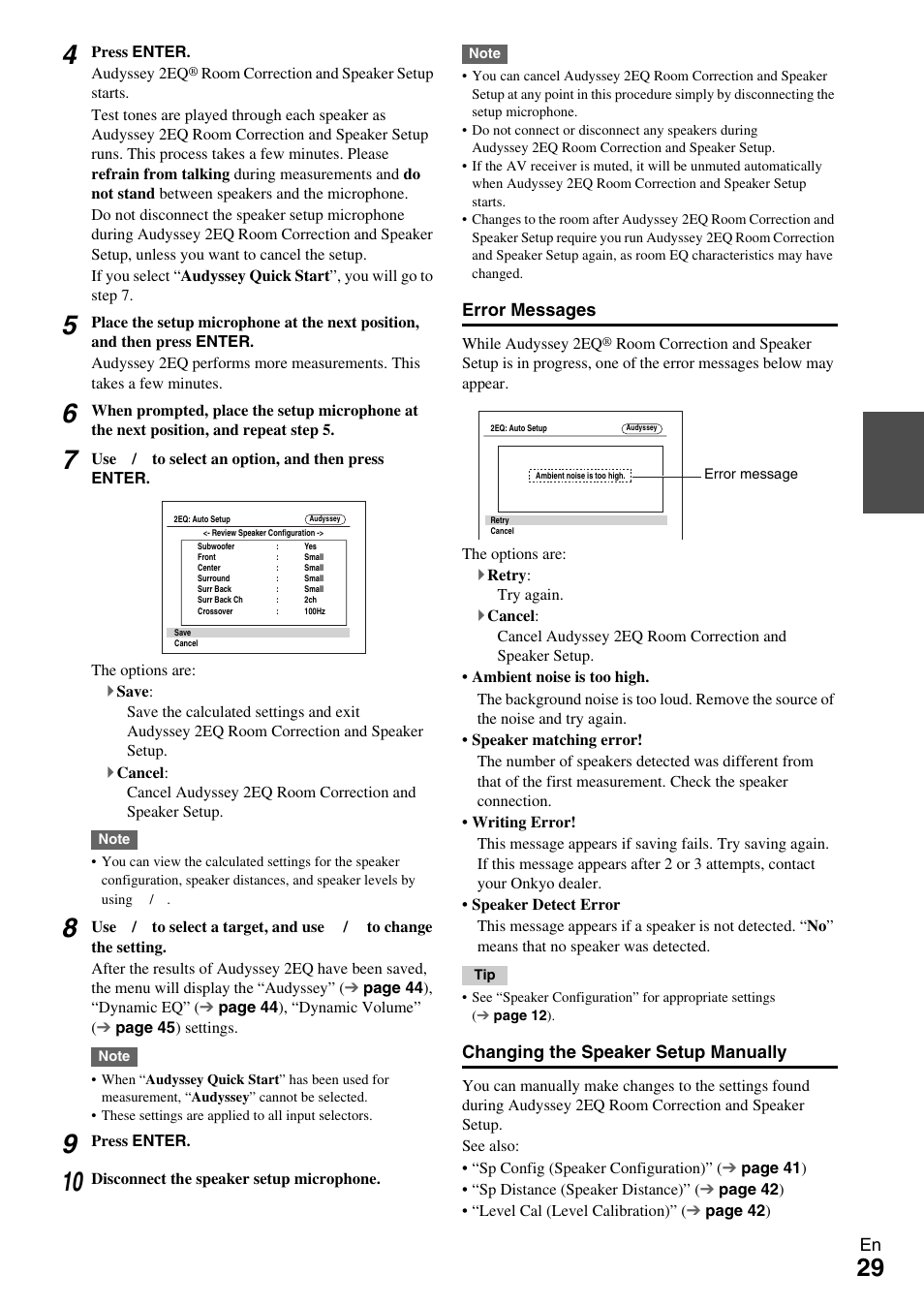 Onkyo AV Receiver TX-NR509 User Manual | Page 29 / 76