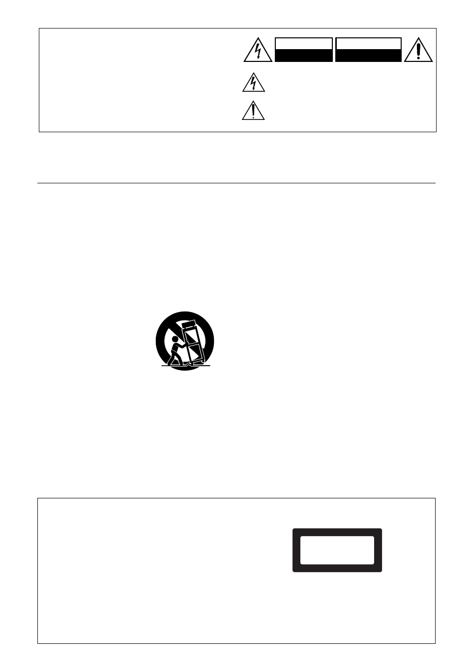 Important safeguards, Warning, Caution | Avis | Onkyo DX-C380 User Manual | Page 2 / 16