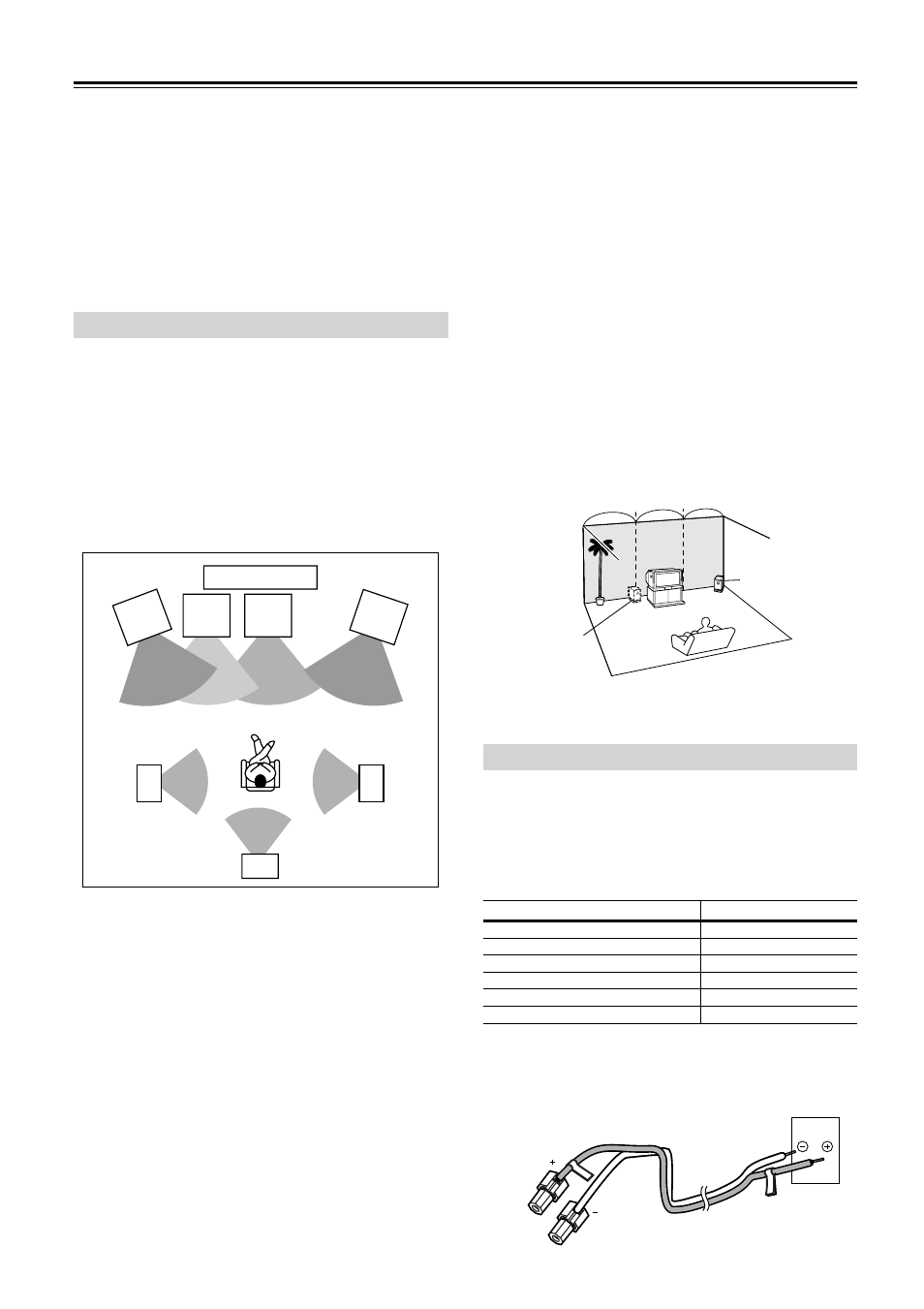 Installing your speakers, Positioning your speakers, Front speakers | Surround speakers, Subwoofer, Attaching the supplied speaker labels | Onkyo TX-SR501 User Manual | Page 20 / 48