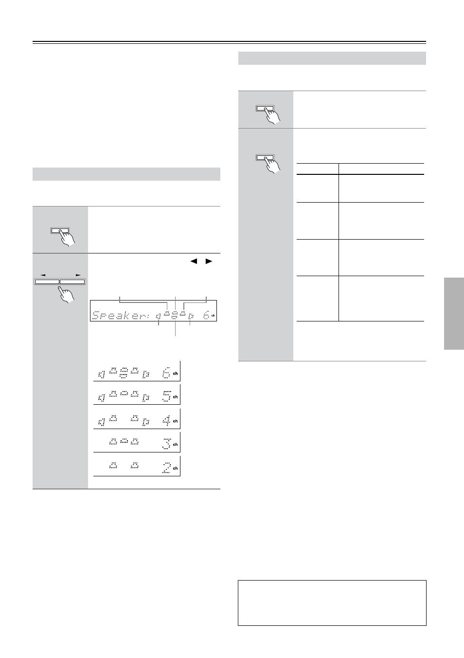Specifying the number of speakers, Setting the subwoofer mode, Utton (25) | Uttons (25, Utton (25 | Onkyo TX-SR501 User Manual | Page 25 / 48