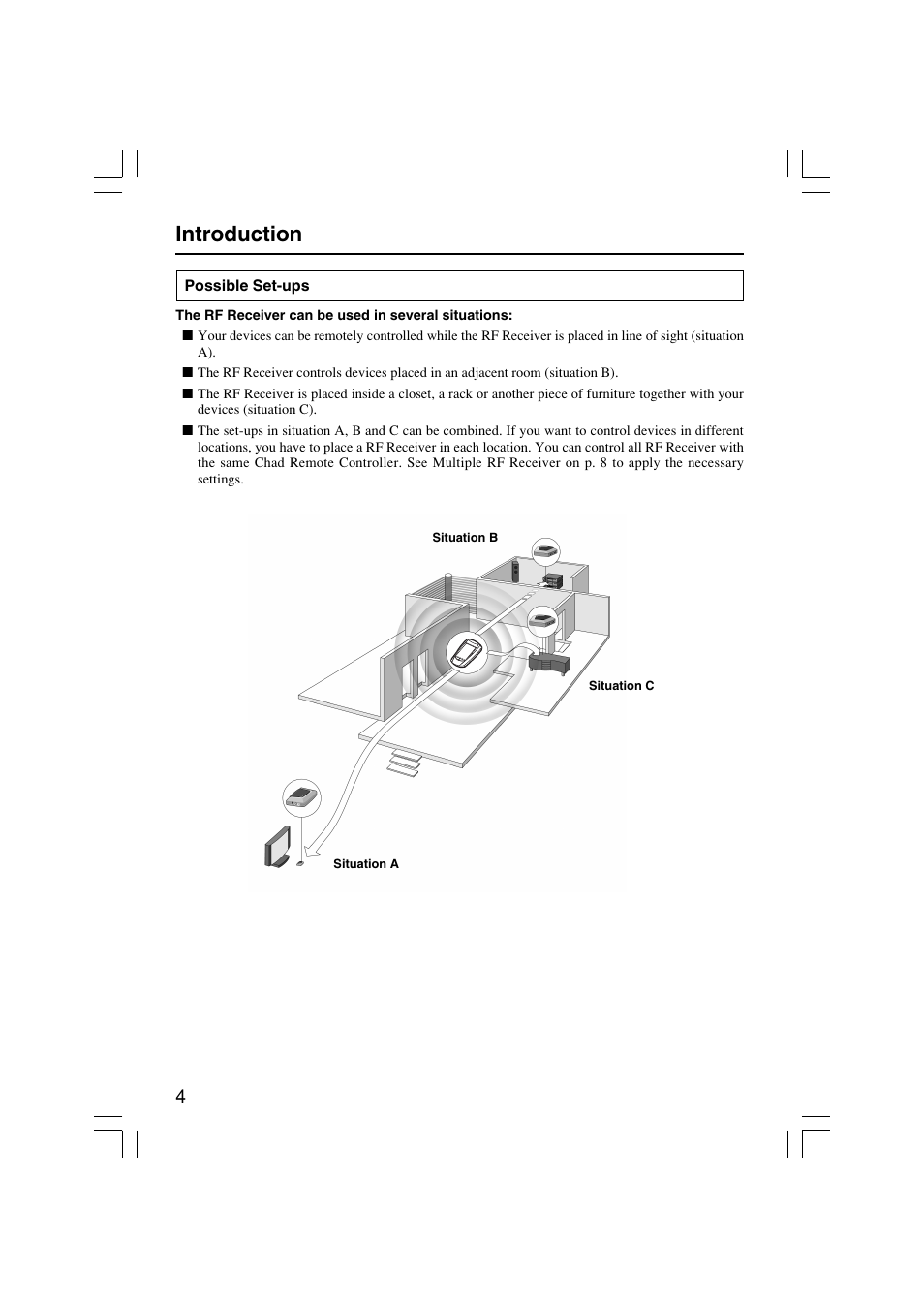 Introduction | Onkyo RFR-5 User Manual | Page 4 / 12