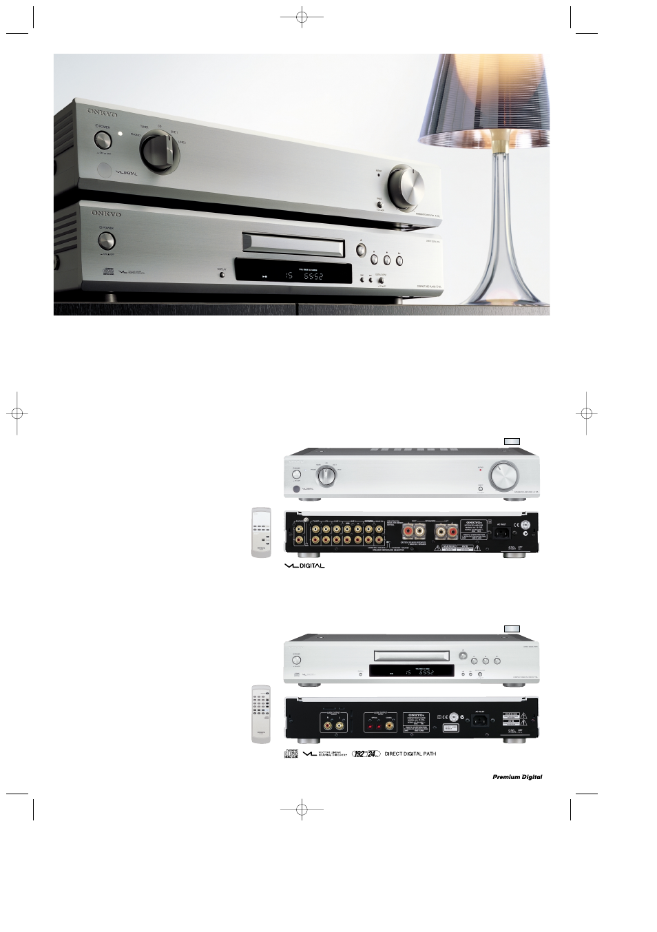 A-1vl, C-1vl, Integrated digital amplifier | Cd player | Onkyo DV-SP1000E User Manual | Page 7 / 8