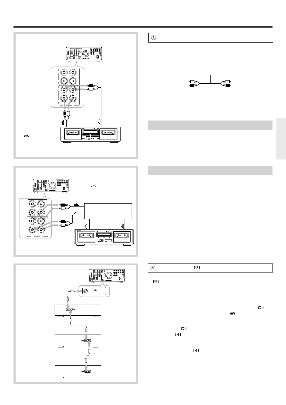 Connection | Onkyo TX-DS656 User Manual | Page 11 / 56
