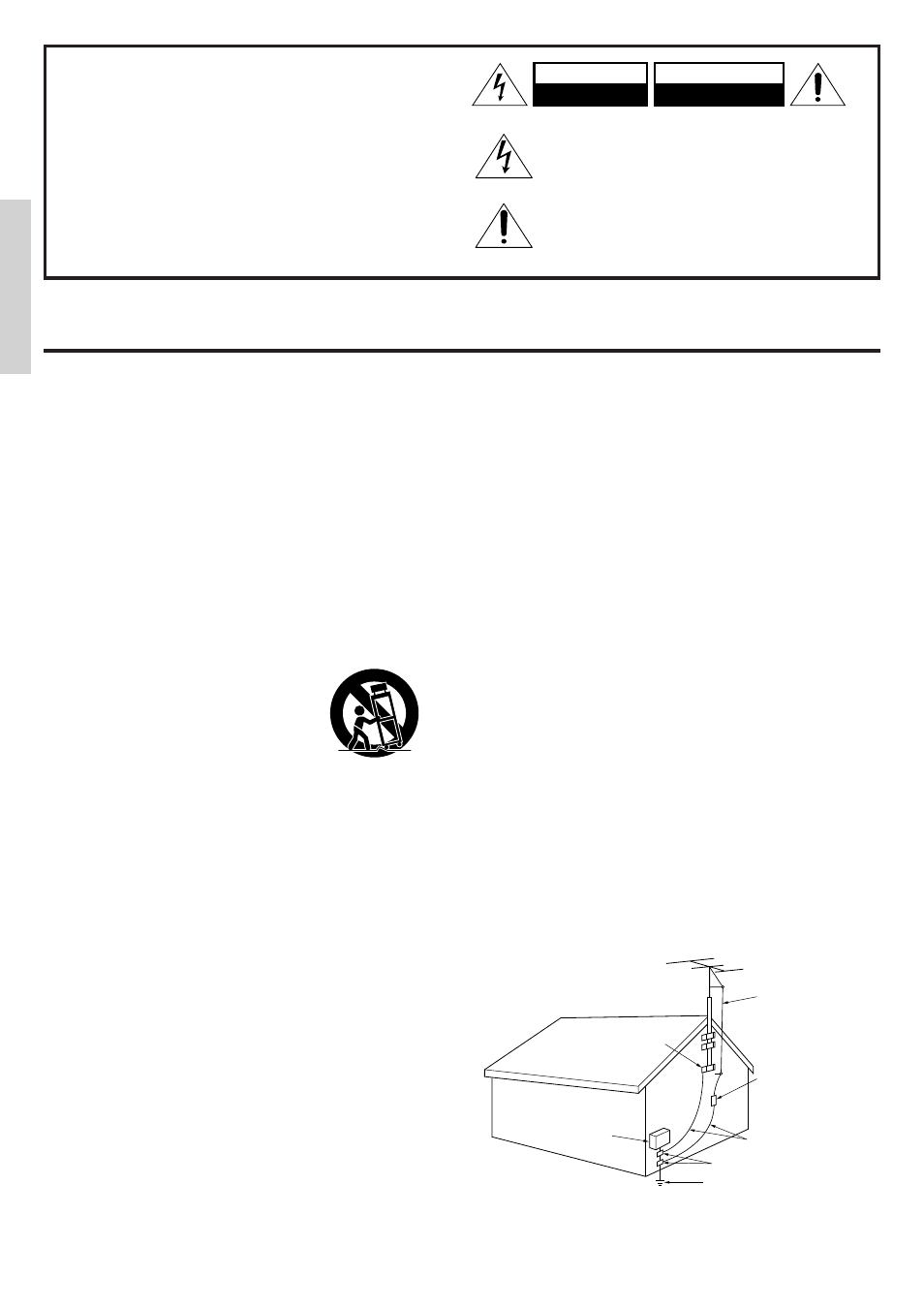 Important safeguards, Warning, Caution | Onkyo TX-DS656 User Manual | Page 2 / 56