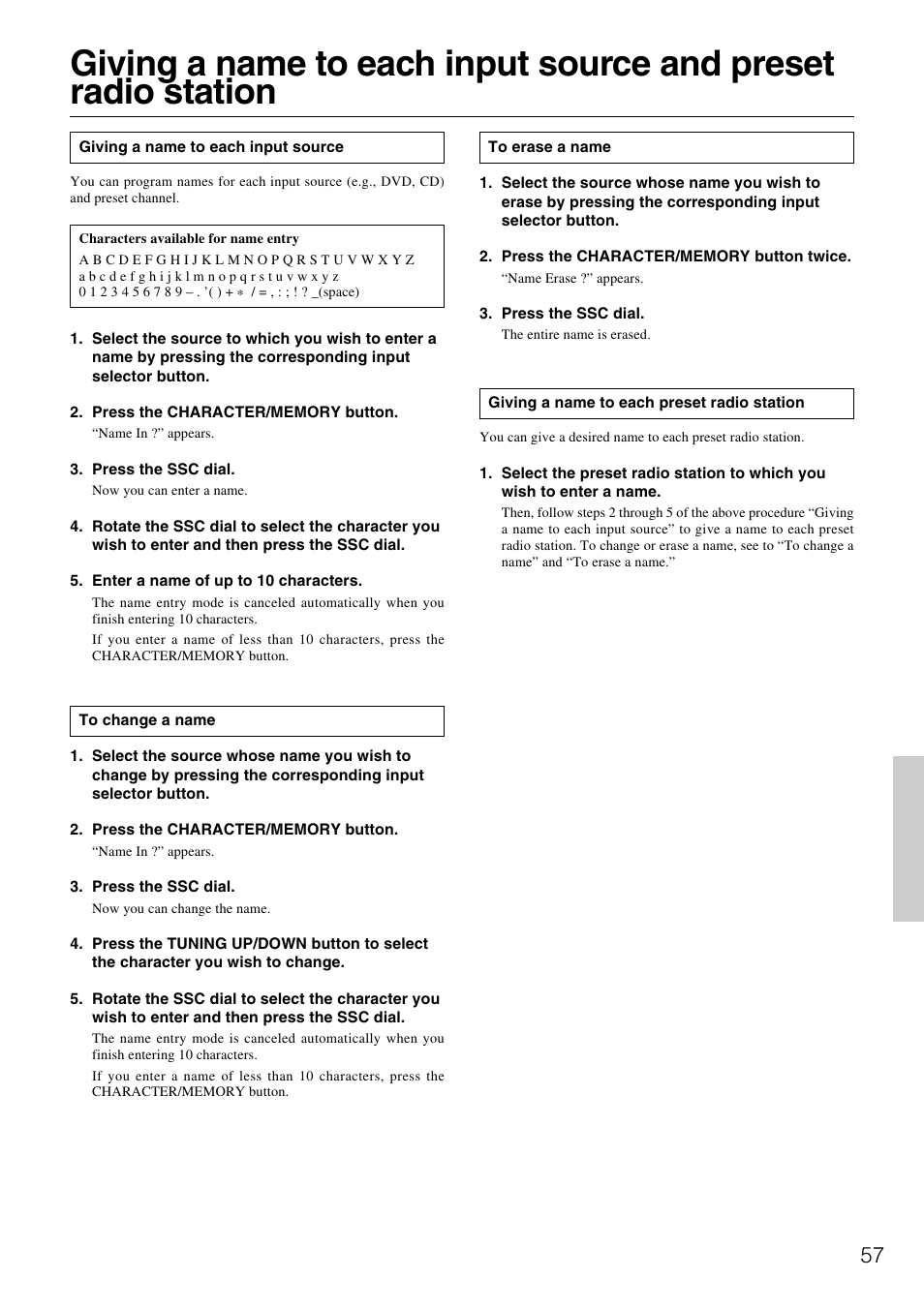 Onkyo TX-DS787 User Manual | Page 57 / 76