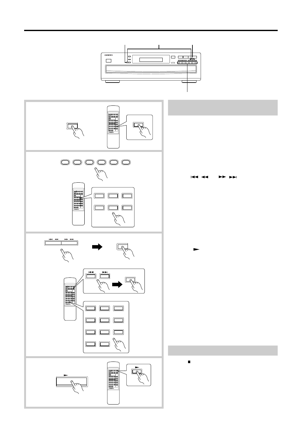 Onkyo DX-C370 User Manual | Page 14 / 16